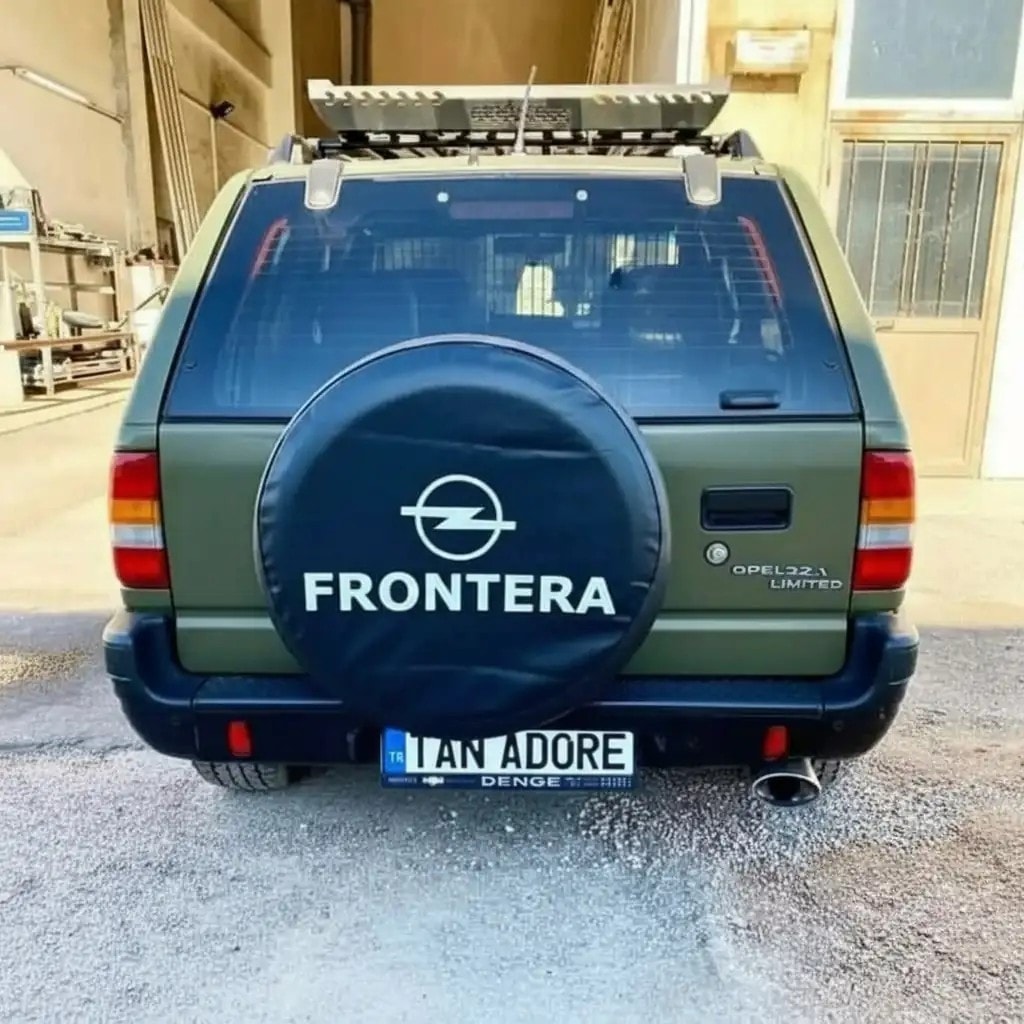 Opel Frontera Spare Wheel Tire Cover